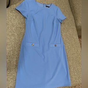 Tommy Hilfiger women’s blue dress, size 4.